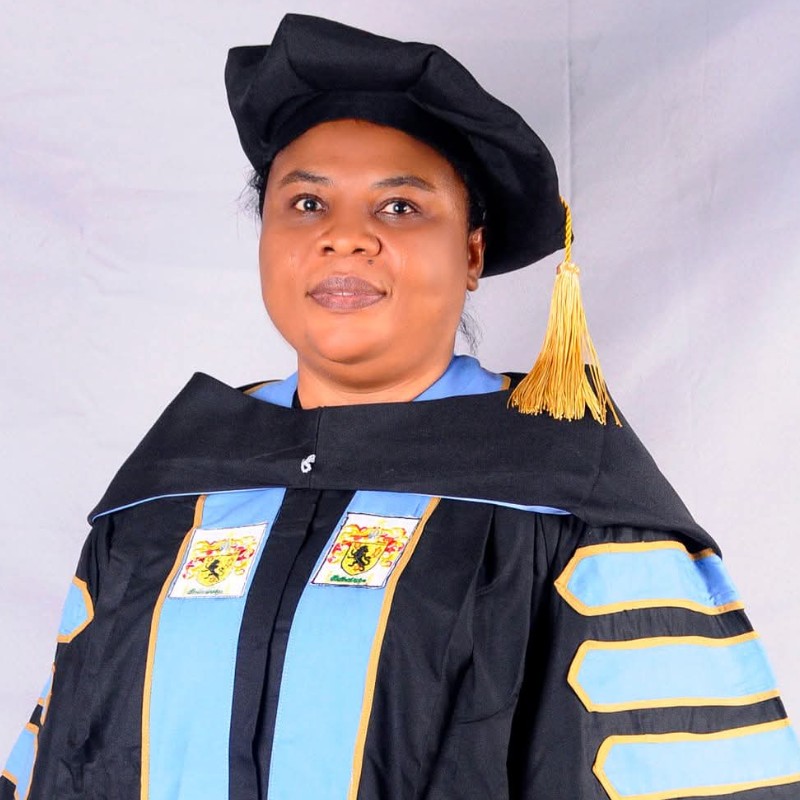 Portrait of Dr. Mrs. Blessings J. Daniel